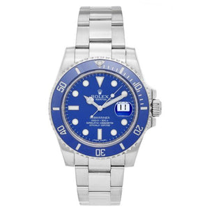 Rolex Submariner "Smurf" in White Gold