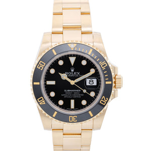 Rolex Submariner Yellow Gold