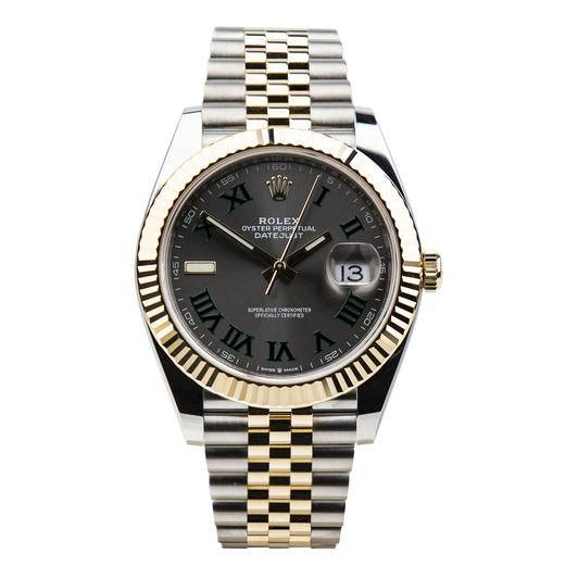 Rolex Datejust 41 Wimbledon Two-Tone