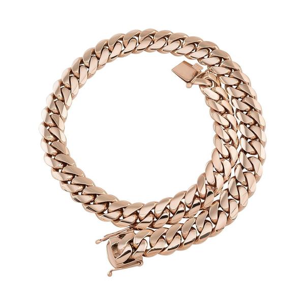Rose Gold Cuban Link Chain